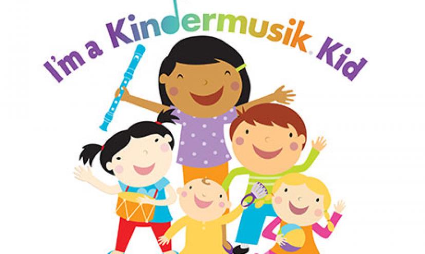 Your Kid Can Discover a Love of Music with a FREE Kindermusik class!