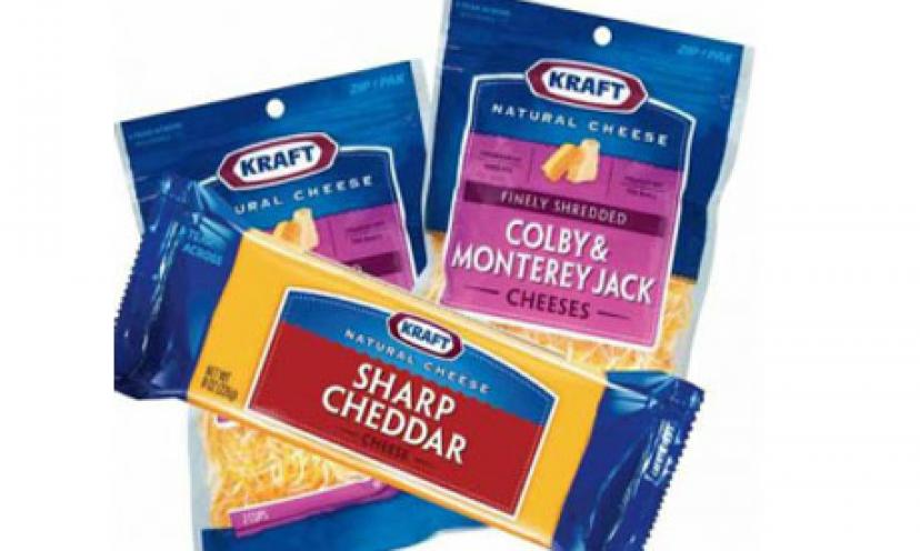 Get $1.00 off any two KRAFT Natural Cheese!