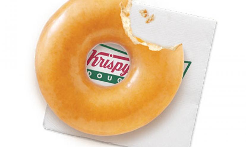 Get a FREE Doughnut at Krispy Kreme on June 5!