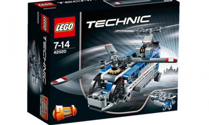 Get 71% Off LEGO Technic Twin-Rotor Helicopter!