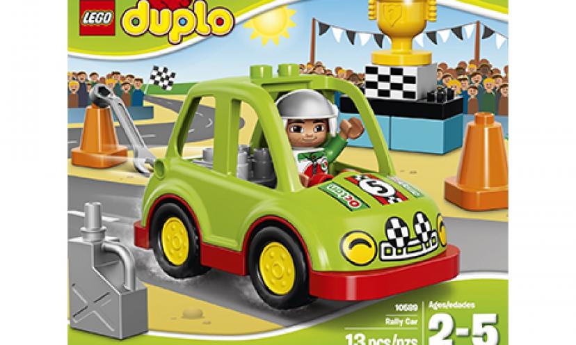 Save 31% off on the LEGO Duplo Town Rally Car!