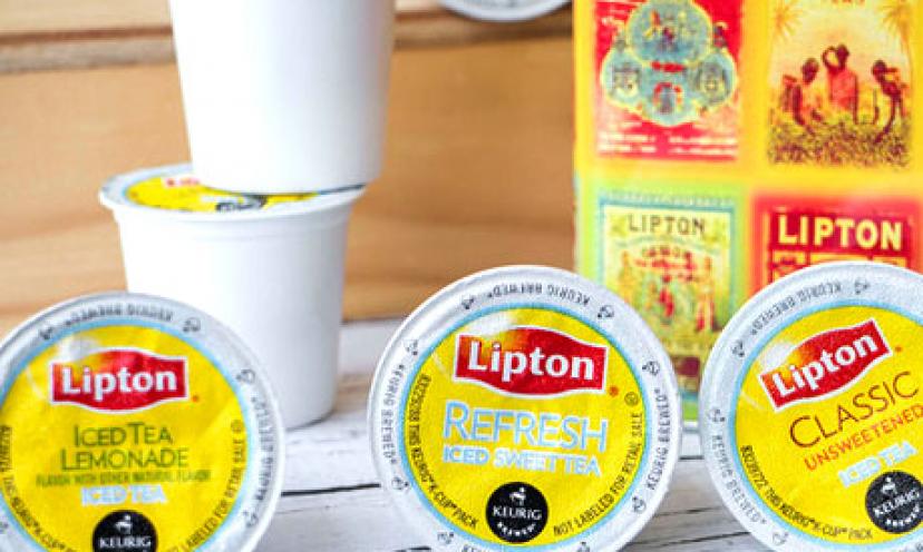 Enjoy Lipton Tea For Less!