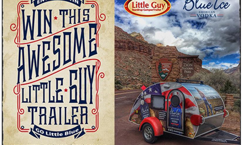 Enter to Win a Little Guy Party Trailer from Blue Ice Vodka!