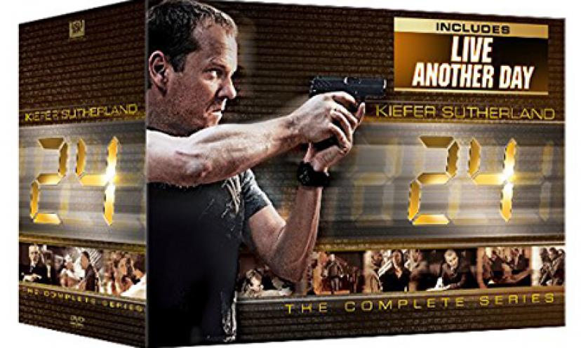 Relive Jack Bauer’s thrilling day-to-day with 24: The Complete Box Set, now 63% off!