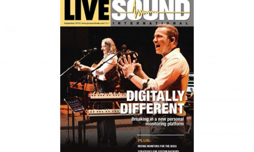 Request Your FREE Subscription to Live Sound Magazine!