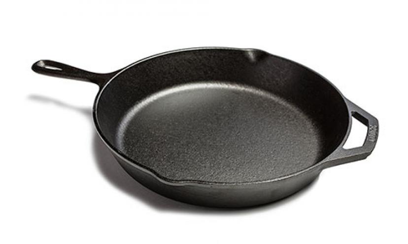 Enter for a Chance to Win a Lodge Logic 15-Inch Cast Iron Skillet!