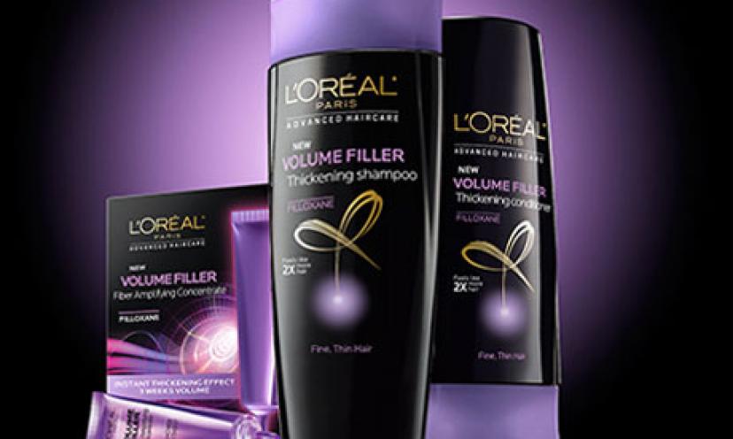 Get A FREE Sample of L’Oreal Paris Hair Products!