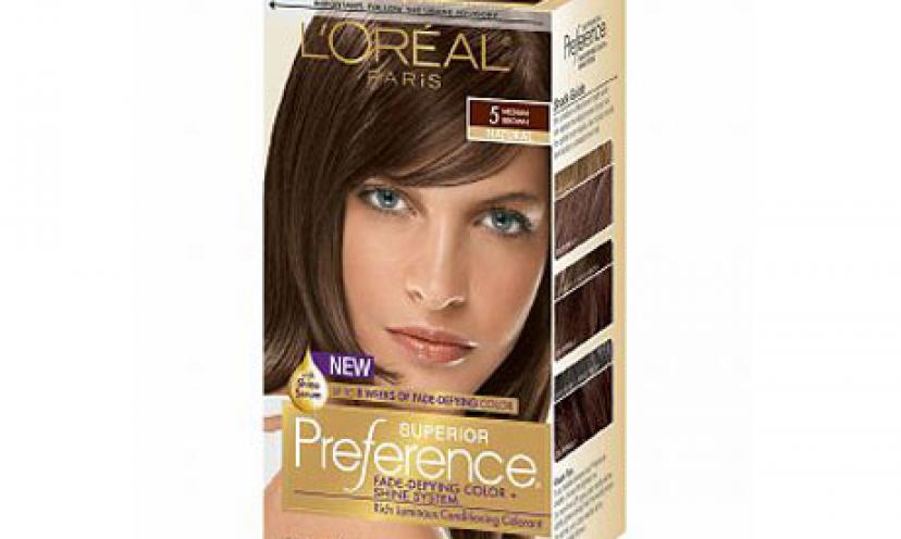 $2.00 off any L’Oreal Paris Preference Hair Color