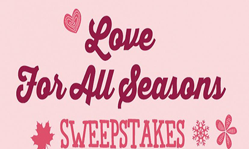 Enter to win your choice of a romantic Delta vacations trip inspired by the 4 seasons!