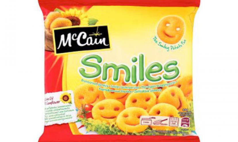Get $1.00 off One McCain SMILES product!