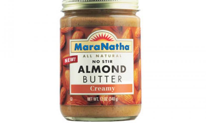 Get $2.00 Off One Jar of MaraNatha Almond Butter!