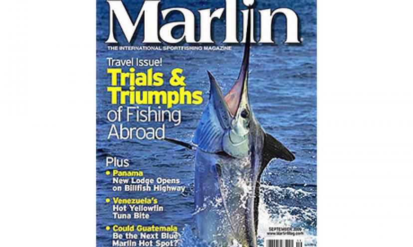 Enjoy a free 8-issue subscription to Marlin Magazine