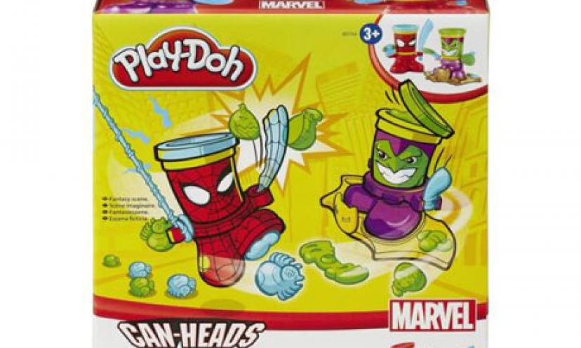Get $1.00 Off One Play-Doh Marvel Can-Heads Toy!