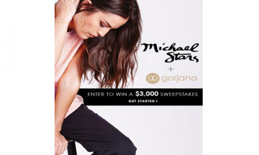 Win A $3,000 Shopping Spree from Michaelstars.com and Gorjana.com!