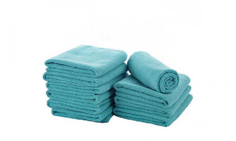 Enjoy 65% Off on E-home Microfiber Cleaning Cloths!