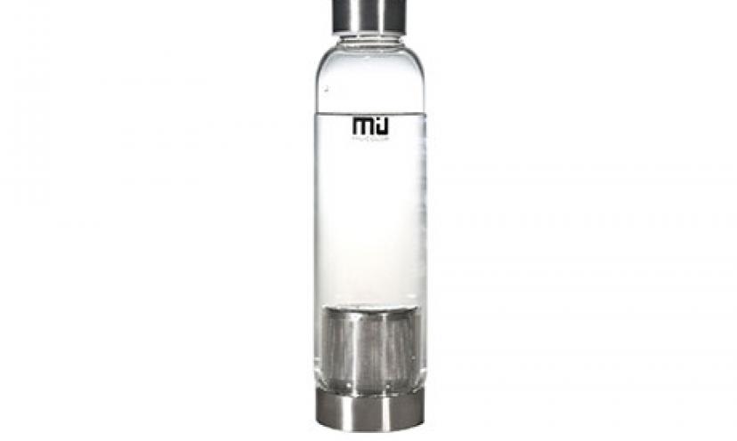 Enjoy 48% off on the MIU COLOR Environmental Borosilicate Glass Water Bottle!