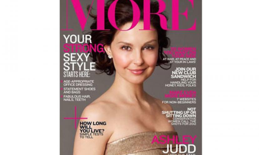 Get a FREE Subscription to MORE Magazine!