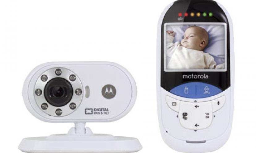 Get 45% Off The Motorola Digital Video Baby Monitor!
