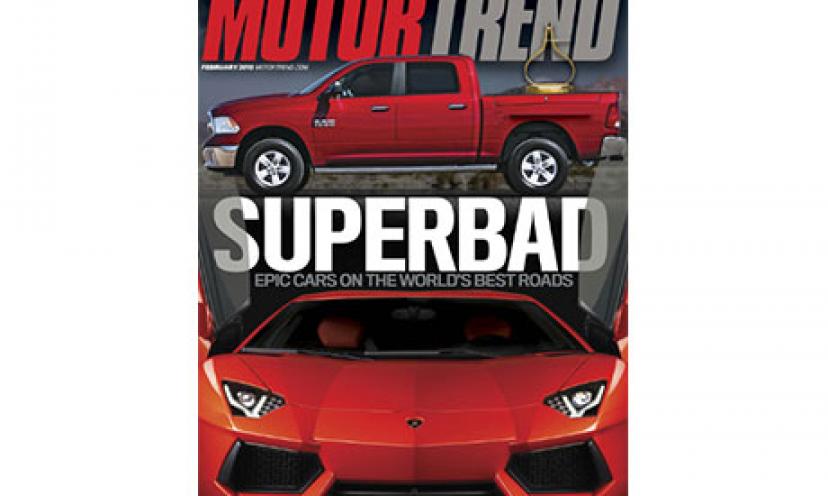 FREE 1-Year Digital Subscription to Motor Trend Magazine!