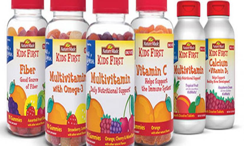 Get a FREE Sample of Nature Made Kids First Gummies from Target!
