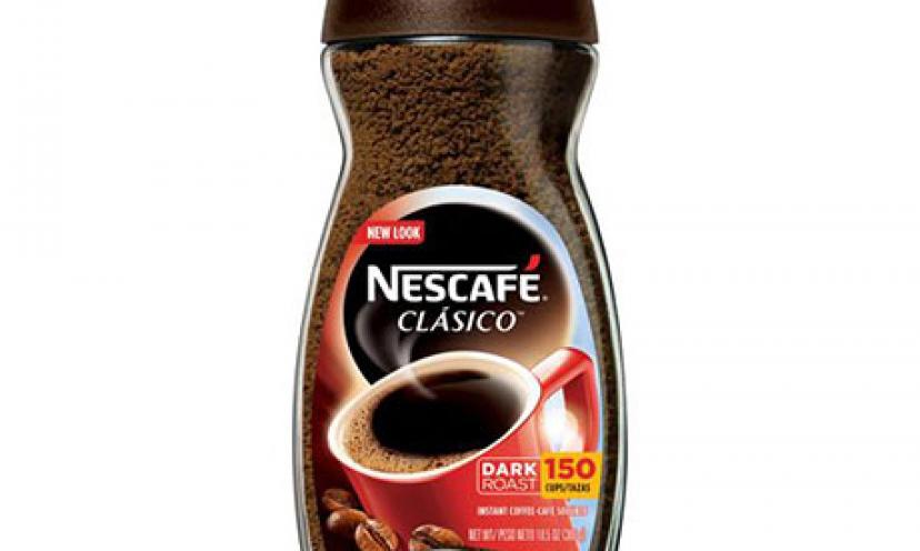 Get $1.00 off any one NESCAFE CLASICO Product!