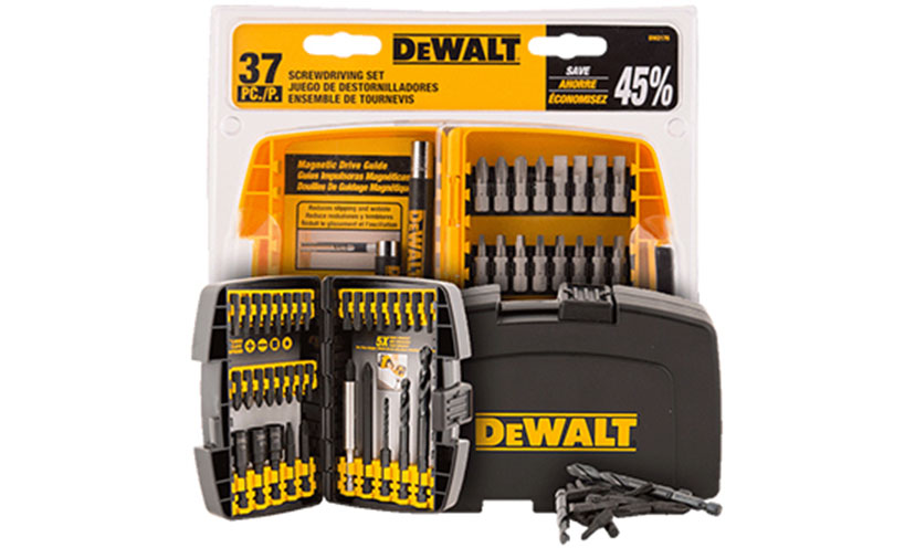 Get your Free DeWalt Drill Bits!