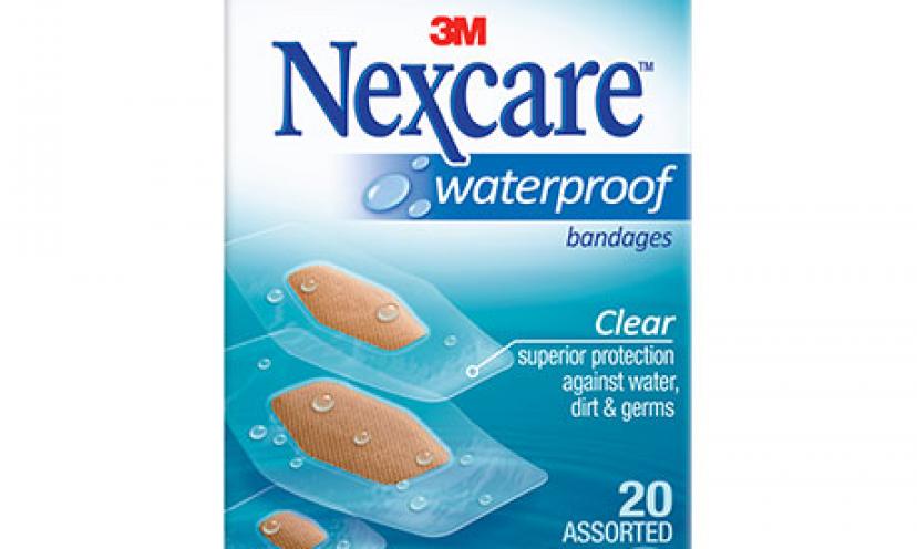 FREE Nexcare Waterproof Bandages Sample!