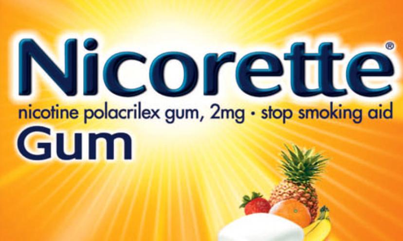 Save $10 on Nicorette Gum or Lozenges!