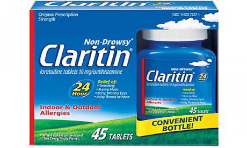 Save $7.00 on Non-Drowsy Claritin Allergy Product