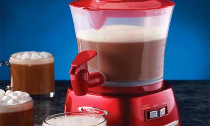 Get the Nostalgia Electrics Hot Chocolate Maker for 46% Off!
