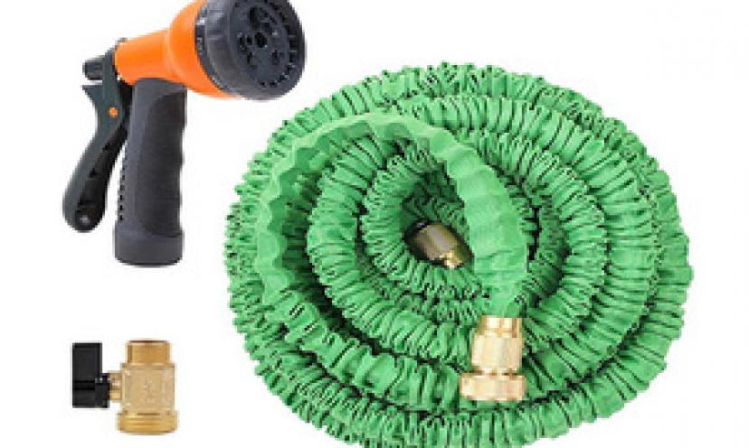 Save 47% Off the Ohuhu Expandable Garden Hose!