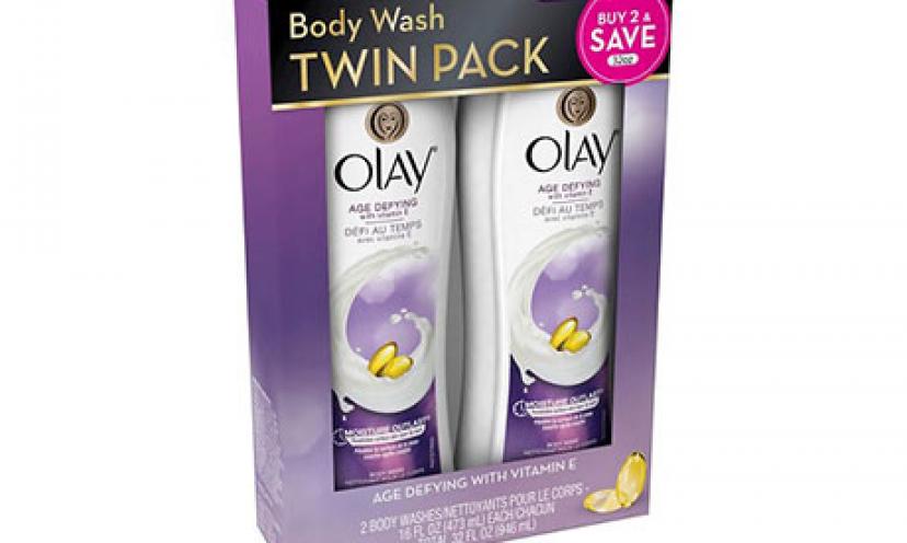 Get $1.25 off Olay Body Wash Twin Pack