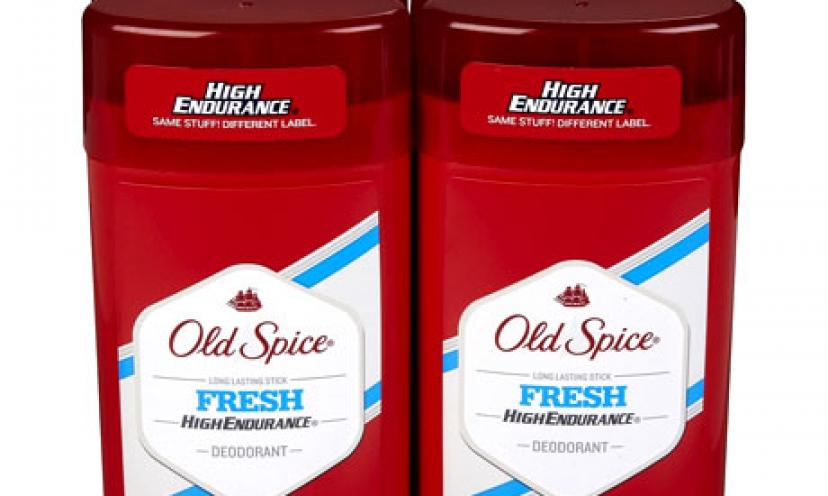 Get Old Spice Products For Less!