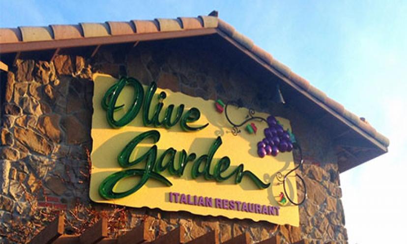 Get A $100 Olive Garden Gift Card!