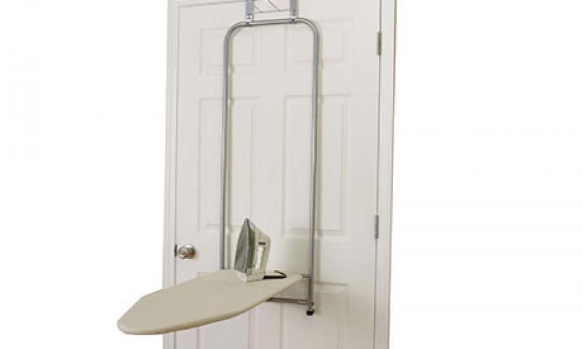Save 20% Off on Household Essentials Over-The-Door Ironing Board!