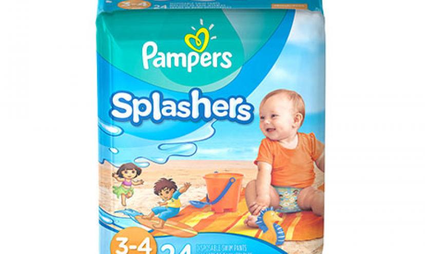 Get $2.00 Off One Pampers Splashers Swim Diapers!