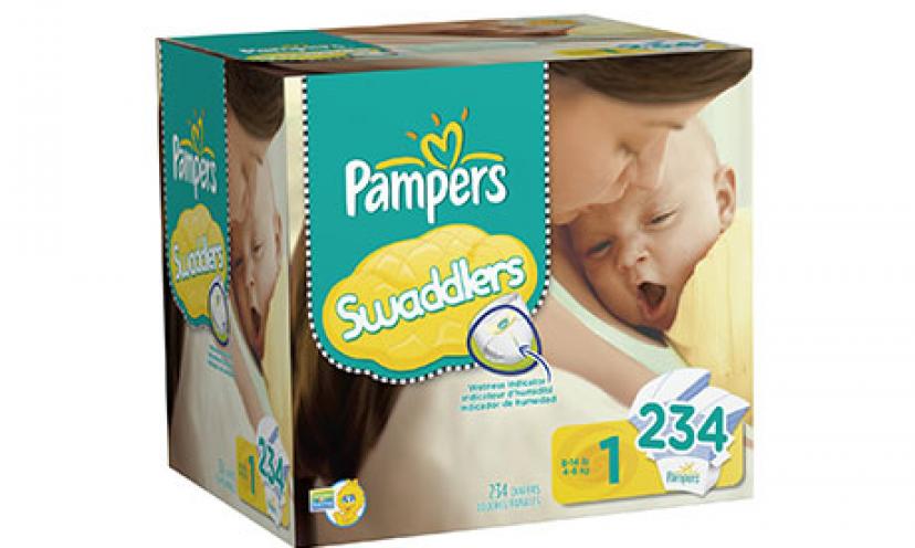 Get $1.50 Off One Pampers Swaddlers Diapers!