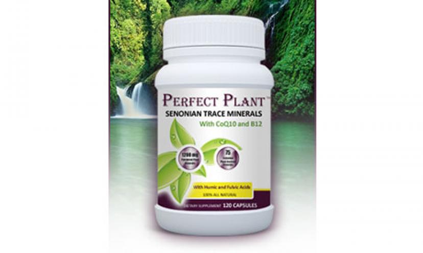 Get a FREE Perfect Plant Senonian Trace Minerals Supplement Sample from Magzuma!