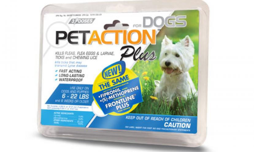 Get $3.00 Off One PetAction Plus Product!