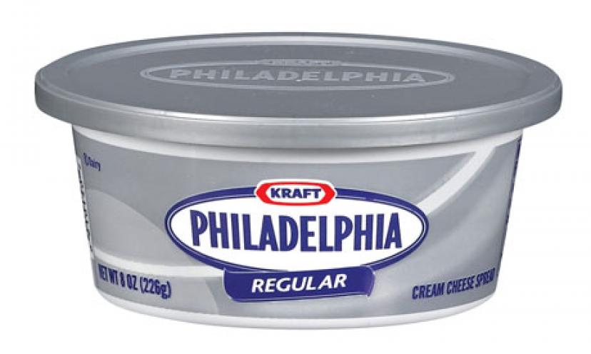 Get $1.00 off 2 Packages of Philadelphia Cream Cheese!