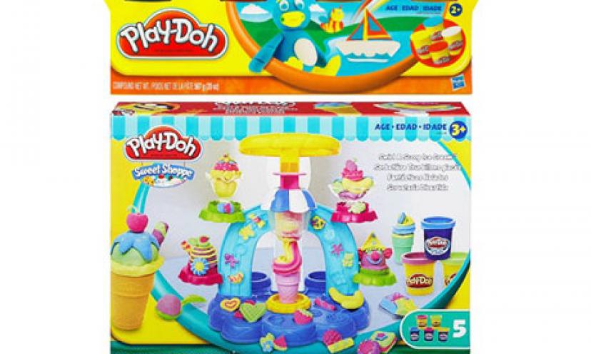 Buy a Play-Doh Playset and get a free Play-Doh 4 pack!