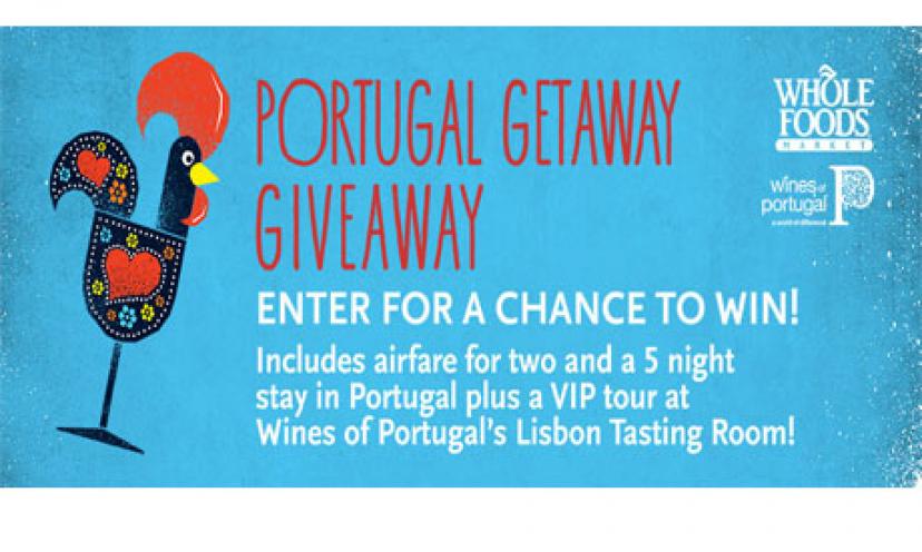 Enter For Your Chance To Win a Trip To Portugal!