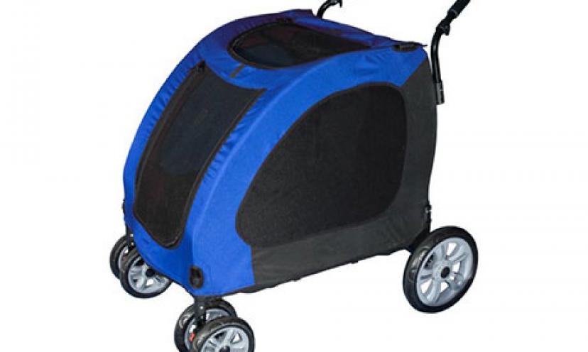 Save 44% on Pet Gear Expedition Pet Stroller!