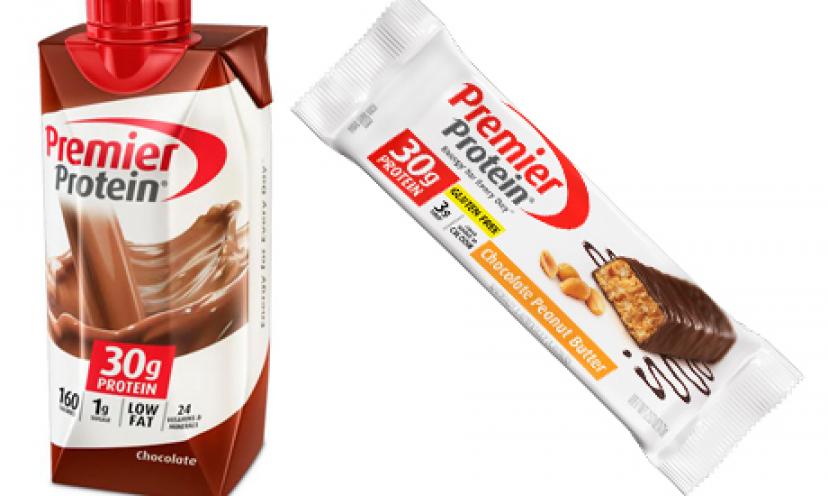 Get a free Premier Protein Bar or Shake in the Share Good Energy Giveaway