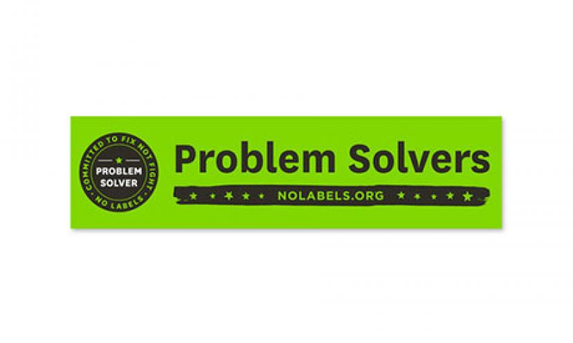 Get a FREE Problem Solvers Bumper Magnet!