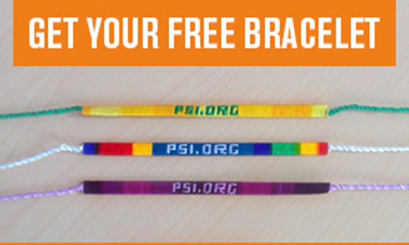 Get Your FREE Guatemalan Woven Bracelet From PSI Today!