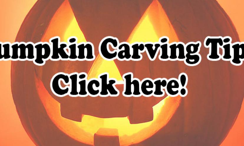 Check out our tips for carving the perfect pumpkin!