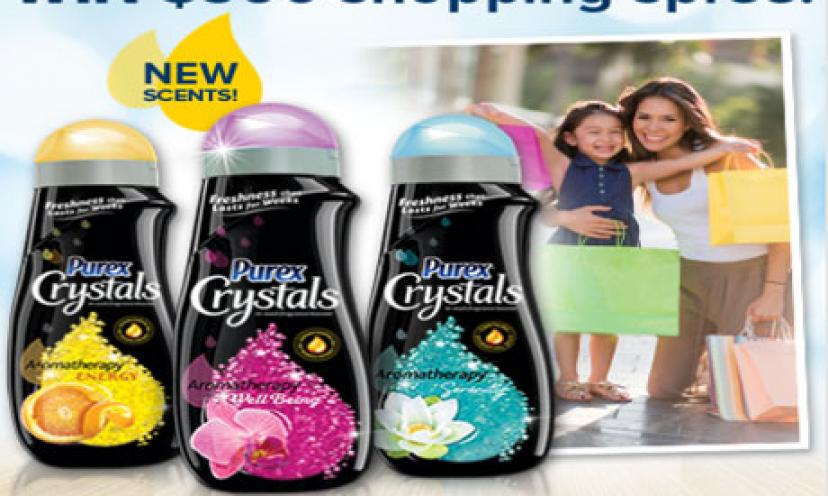 You Could Win A $500 VISA Gift Card & Purex Crystals Aromatherapy For A Year!