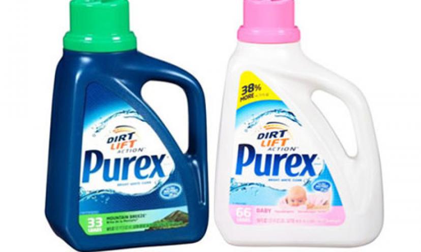 Get $3.00 off any two Purex 90oz Laundry Detergent