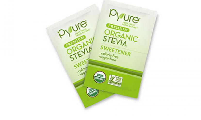 Get FREE Organic Pyure Stevia Sample Packets!